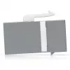 Keystone-koppeling Ubiquiti UACC-Keystone-Coupler-C6A plat roestvrij staal RJ-45