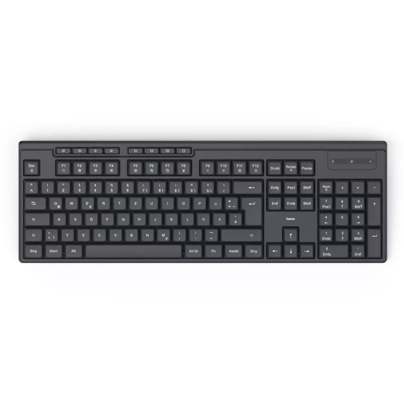 Draadloos toetsenbord WK-200 zwart