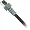 Netwerkkabel PatchSee PCI6-DPF/100 RJ-45 Cat6a 30 m zwart