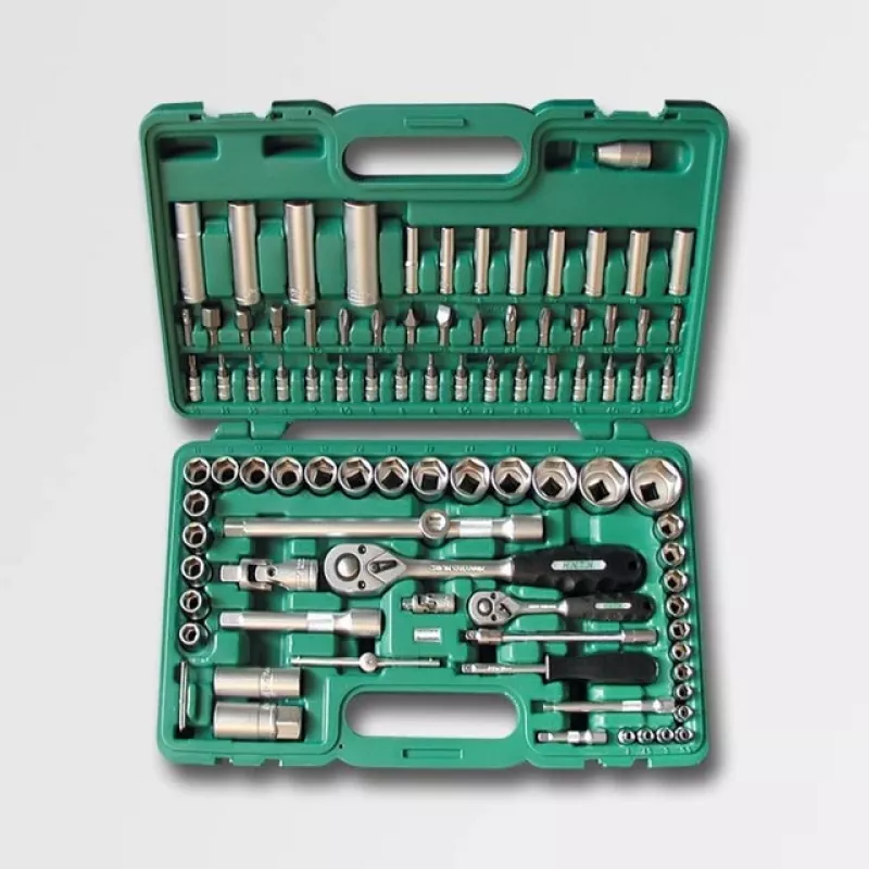 HONITON sleutelset 94-delig Professional H4060 — gemengde ring-steeksleutels en dopsleutels, opbergkoffer