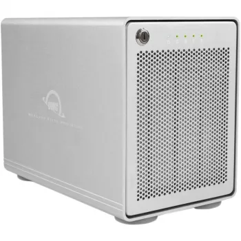 Mercury Elite Pro Quad, drivebehuizing zilver, USB 3.2 Gen 2, RAID Ready