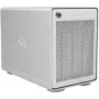 Mercury Elite Pro Quad, schijvenbehuizing zilver, USB 3.2 Gen 2, RAID-klaar