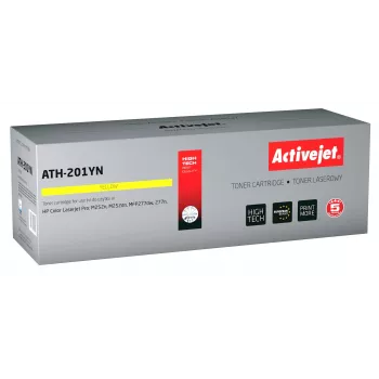 Activejet ATH-201YN toner voor HP-printer HP 201A CF402A CRG045 vervanger; Supreme; 1400 pagina's; geel