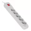Activejet grijze stekkerdoos met kabel ACJ COMBO 5G/3M/BEZP. AUT/S