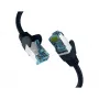 EFB-Elektronik RJ45-patchkabel met Cat.7-ruwkabel, zwart, 3m, S/FTP PIMF
