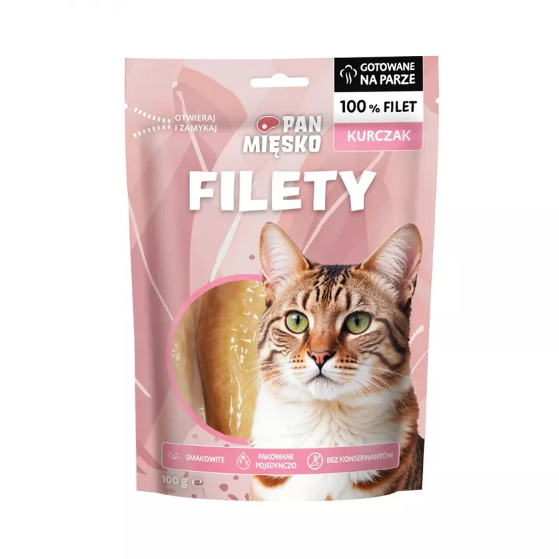 Kattensnack Pan Mięsko kipfilets 100 g
