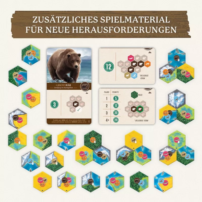 Kosmos Cascadia Landmarks 60 min bordspel familie
