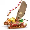 LEGO Disney 43270 Moana's avontuurlijke kano, 529 stukjes, 3 minifiguren, 6+