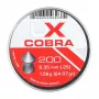 Umarex Cobra Pointed Ribbed 121-258 luchtdrukkogeltjes 6,35 mm, 200 stuks