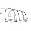 Easy Camp tent | Skarvan 4 | 4 personen | blauw