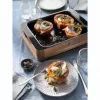 WMF Fusiontec rechthoekige ovenschaal van keramiek, staal, hout