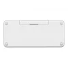 Logitech Multi-Device K380 - toetsenbord - draadloos - Bluetooth 3.0 - Duits - off-white