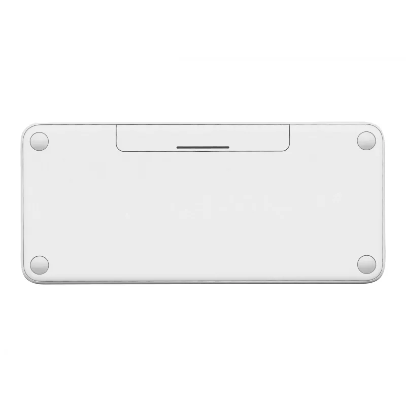 Logitech Multi-Device K380 - toetsenbord - draadloos - Bluetooth 3.0 - Duits - off-white