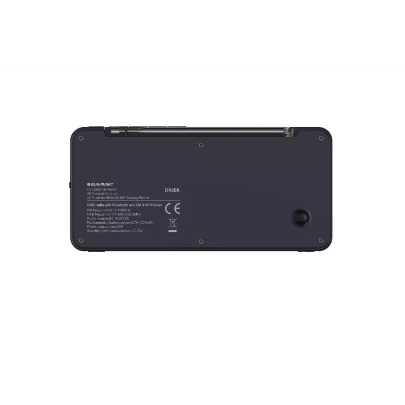 Blaupunkt DR6BK draagbare radio zwart