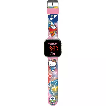 Kids Euroswan kinderhorloge Hello Kitty HK50151 met LED-display