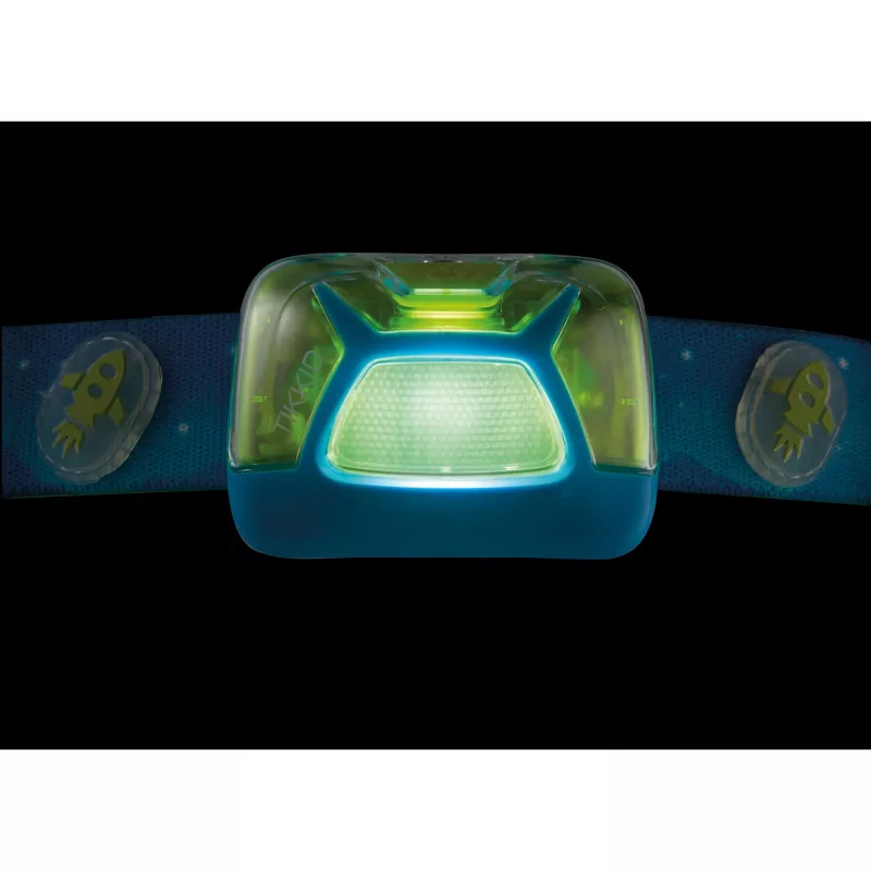 Petzl TIKKID - hoofdlamp - blauw - IPX4 - CE - CPSIA - 4 lm - 30 lm