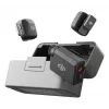 DJI Mic Mini (2 TX + 1 RX + oplaadcase) draadloze microfoonkit - donkergrijs
