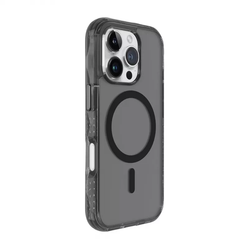 Hoes LAUT CRYSTAL MATTER X iPhone 16 Pro Max transparant zwart