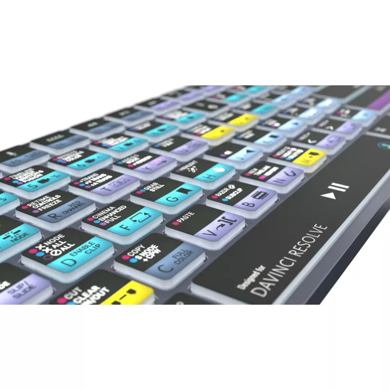 Logickeyboard LKB-RESB-TM-UK Office Bluetooth QWERTY toetsenbord grijs titanium