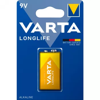 VARTA LONGLIFE batterij E-blok (9V-blok) 1 stuks (4122101411)