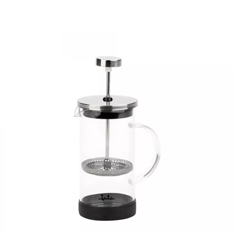 French press JATA HCAF1160 0,6 L zwart transparant