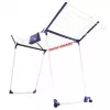 Staande wasdroger Leifheit Pegasus 200 — blauw/wit