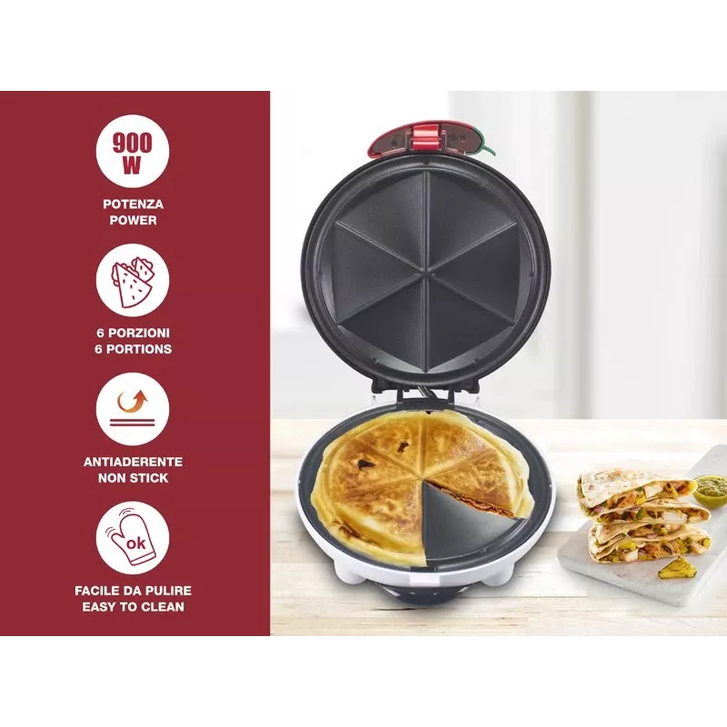 Beper Party Line P101CUD600 600W elektrische grill — Party Line serie, 600 W vermogen