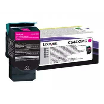 Toner Lexmark C544X1MG 6000 pagina's magenta