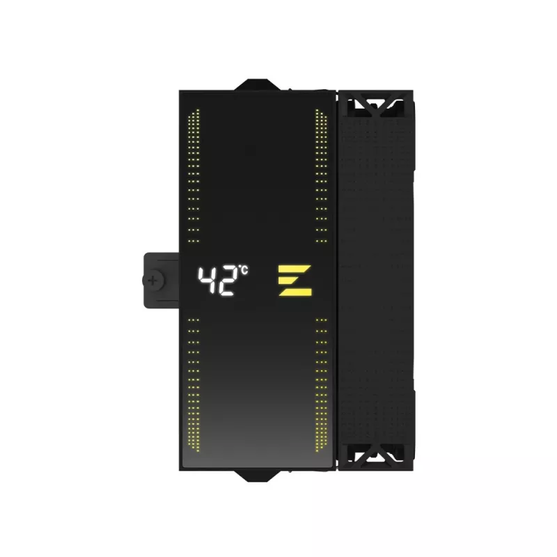 Zalman processorkoeler CNPS13X DS, CPU-koeler, zwart