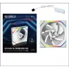 Lian Li UNI FAN SL Wireless 120 Reverse Blade G99.12RSL1W1W.00 120 mm ARGB PWM behuizingsventilator, wit