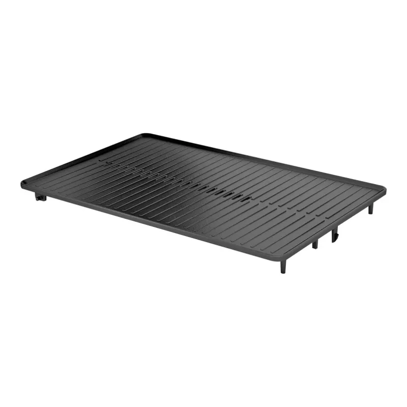 WMF 0415330011 rechthoekige elektrische grill zwart, RVS 2000 W