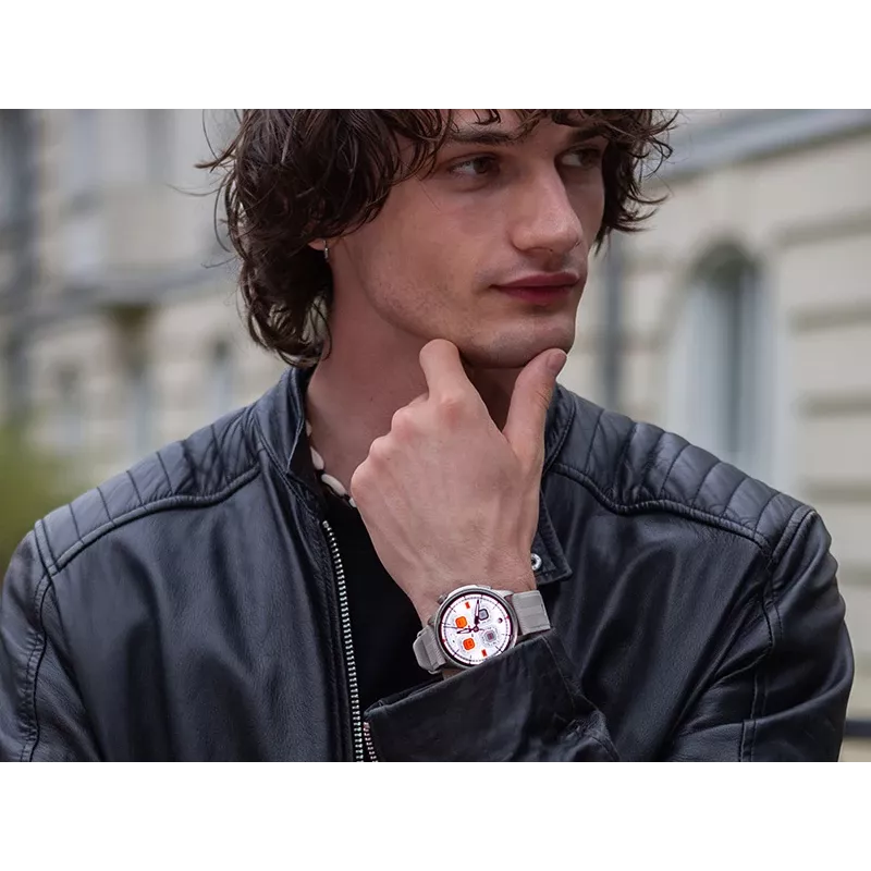 Smartwatch TRACER SM7 Astral Starlight — Bluetooth, hartslagmeter