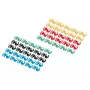 Kleurcoderingsclip Digitus A-CC-M diverse kleuren PVC 100 stuks