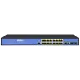 Netwerkswitch ERNITEC ELECTRA-M16-1GB-285W – 16-poorts Layer 2+ met 2 x Gigabit RJ45, 285 W vermogen