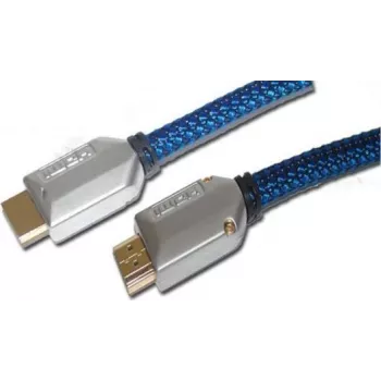 ShiverPeaks BASIC-S 3m - 3 m - HDMI type A (standaard) - HDMI type A (standaard) - 8,16 Gbit/s - zwart - blauw