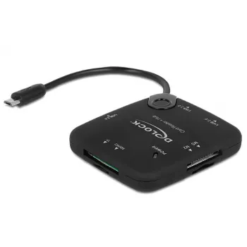 Kaartlezer DeLOCK 65529 USB 2.0 zwart