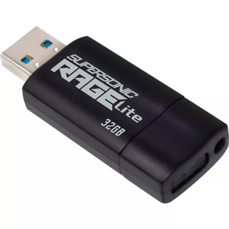 Patriot Memory Supersonic Rage Lite USB-stick 32 GB USB Type-A 3.2 Gen 1 (3.1 Gen 1) zwart, blauw