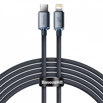 Baseus CAJY000301 mobiele telefoonkabel grijs 2 m USB-C Lightning