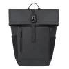 Rugzak Rivacase 7826 Eden 14 ECO zwart rolltop voor 14-inch laptops