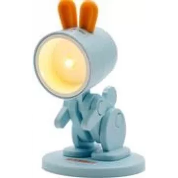 Tafellamp RealPower 486317 LED blauw oranje 1 lamp batterij