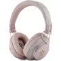 GUESS draadloze Bluetooth-headset 4G Metal Logo roze, GUBHS72P4FC4MP, universeel (GUBHS72P4FC4MP)