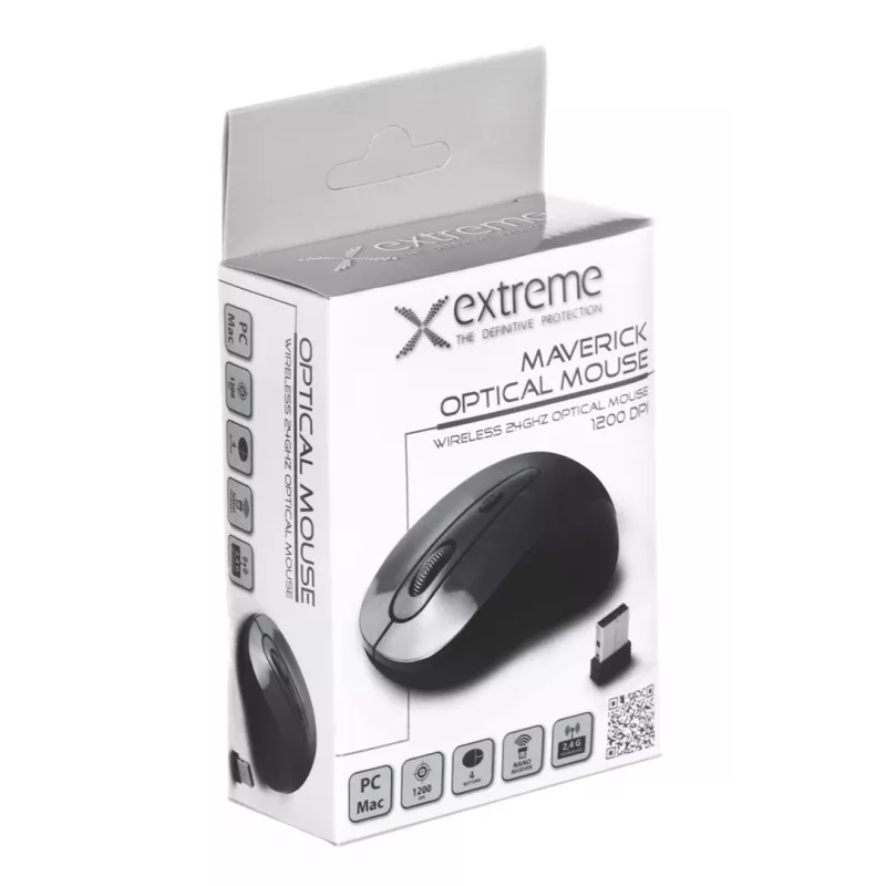 Extreme XM104K muis USB Type-A optisch 1000 DPI rechtshandig