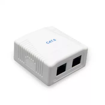 Kabelaccessoire montagedoos CAT6 UTP/2P NCAC-2U6-01 Gembird