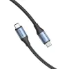 Vention USB4 Gen 3x2 Type-C-naar-Type-C-kabel 1 m, 5 A, aluminiumlegering, katoen omvlochten
