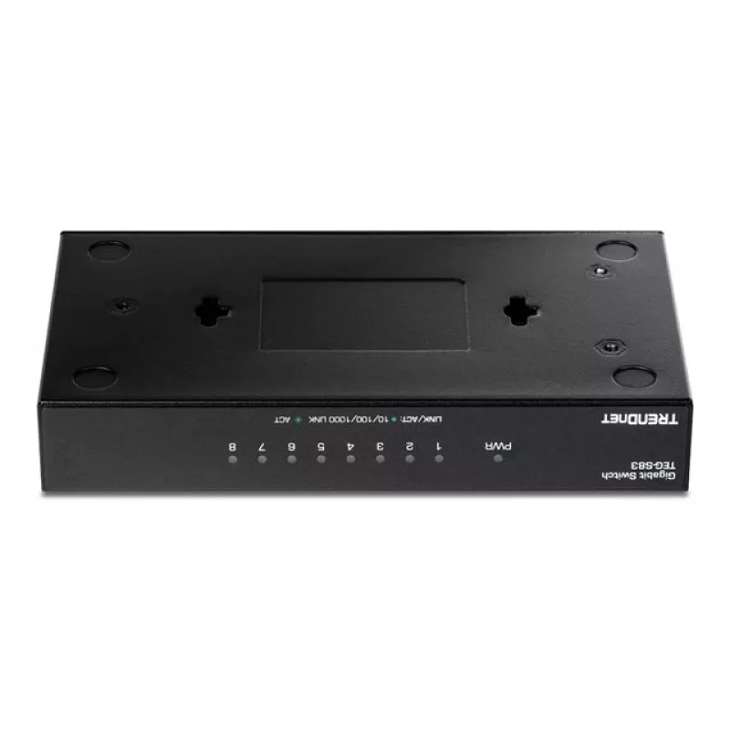 TRENDNET 8-poorts Gigabit-switch met metalen behuizing