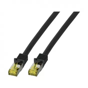EFB-Elektronik RJ45-patchkabel Cat.6A S/FTP LSZHCat.7 ruwkabel zwart 0,25m fabrikant: EFB Elektronik (MK7001.0,25B)