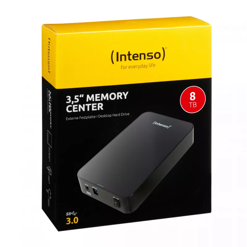 Externe harde schijf Intenso 8TB USB 3.2 3,5 inch