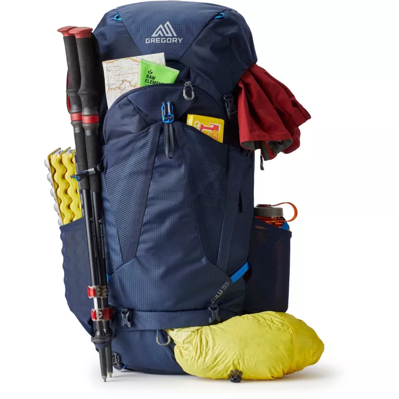 Zulu 55, rugzak blauw, 55 L, maat S/M