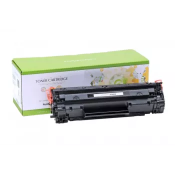 Compatibel Static-Control Hewlett-Packard CF283X / Canon CRG-737, zwart, 2200 pagina's