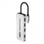 USB-hub Green Cell HUB-GC-C4A — 4-poorts USB-C 3.0-hub